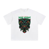 Dead Knight Punk Graphic Tee-INNBLAC Fashion Apparel