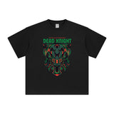 Dead Knight Punk Graphic Tee-INNBLAC Fashion Apparel