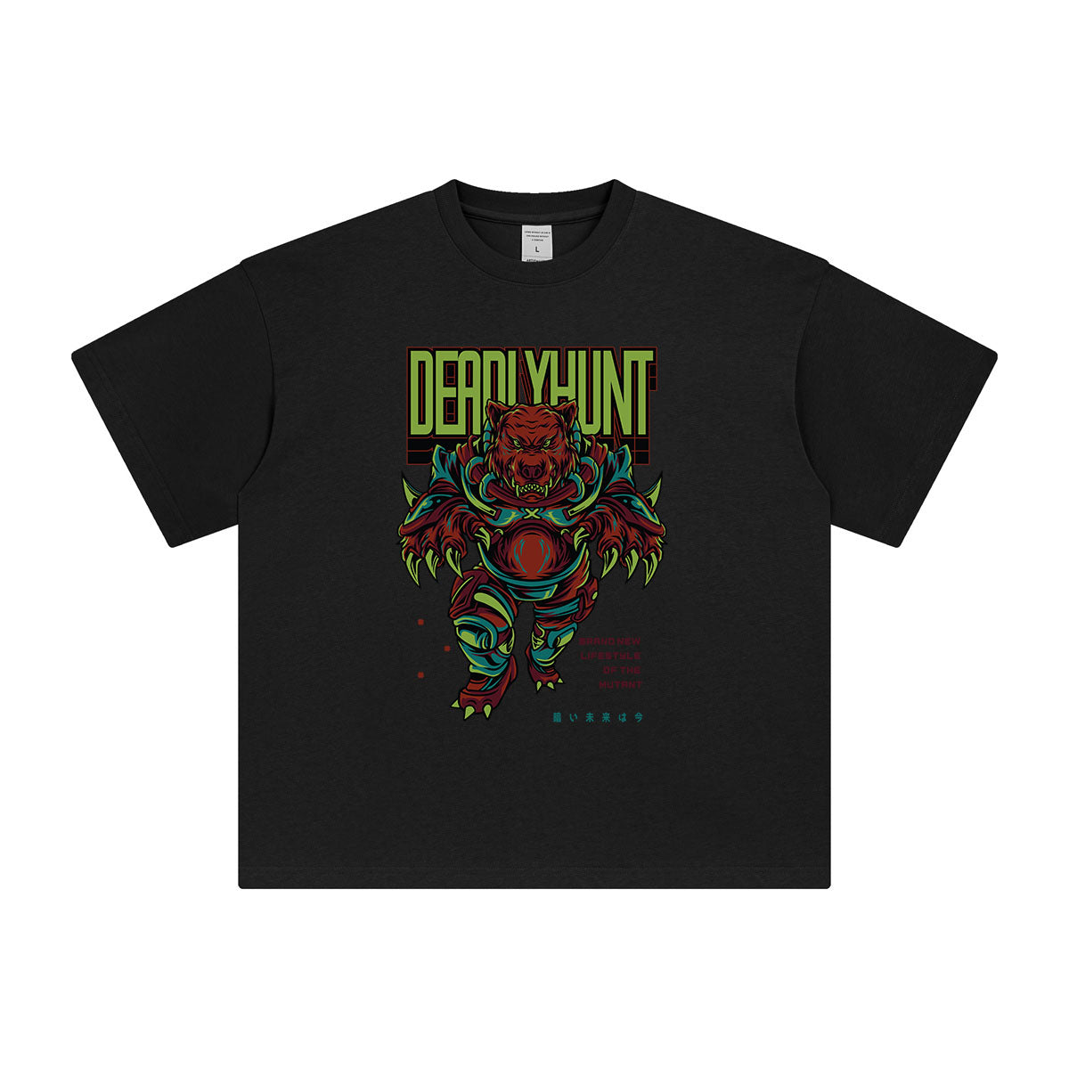 Deadly Hunt Mutant Graphic Tee-INNBLAC Fashion Apparel