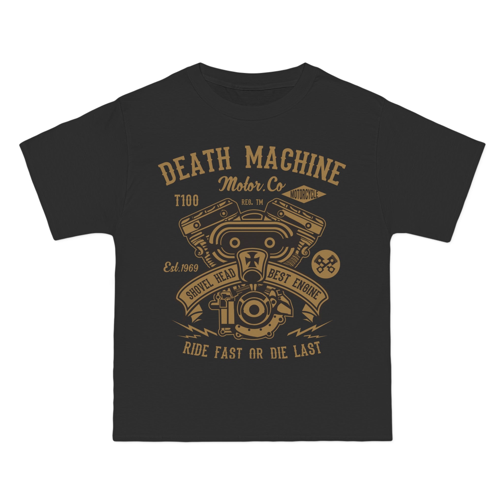 Death Machine Retro Graphic Tee-INNBLAC Fashion Apparel