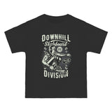 Downhill Skateboard Division Graphic Tee-INNBLAC Fashion Apparel