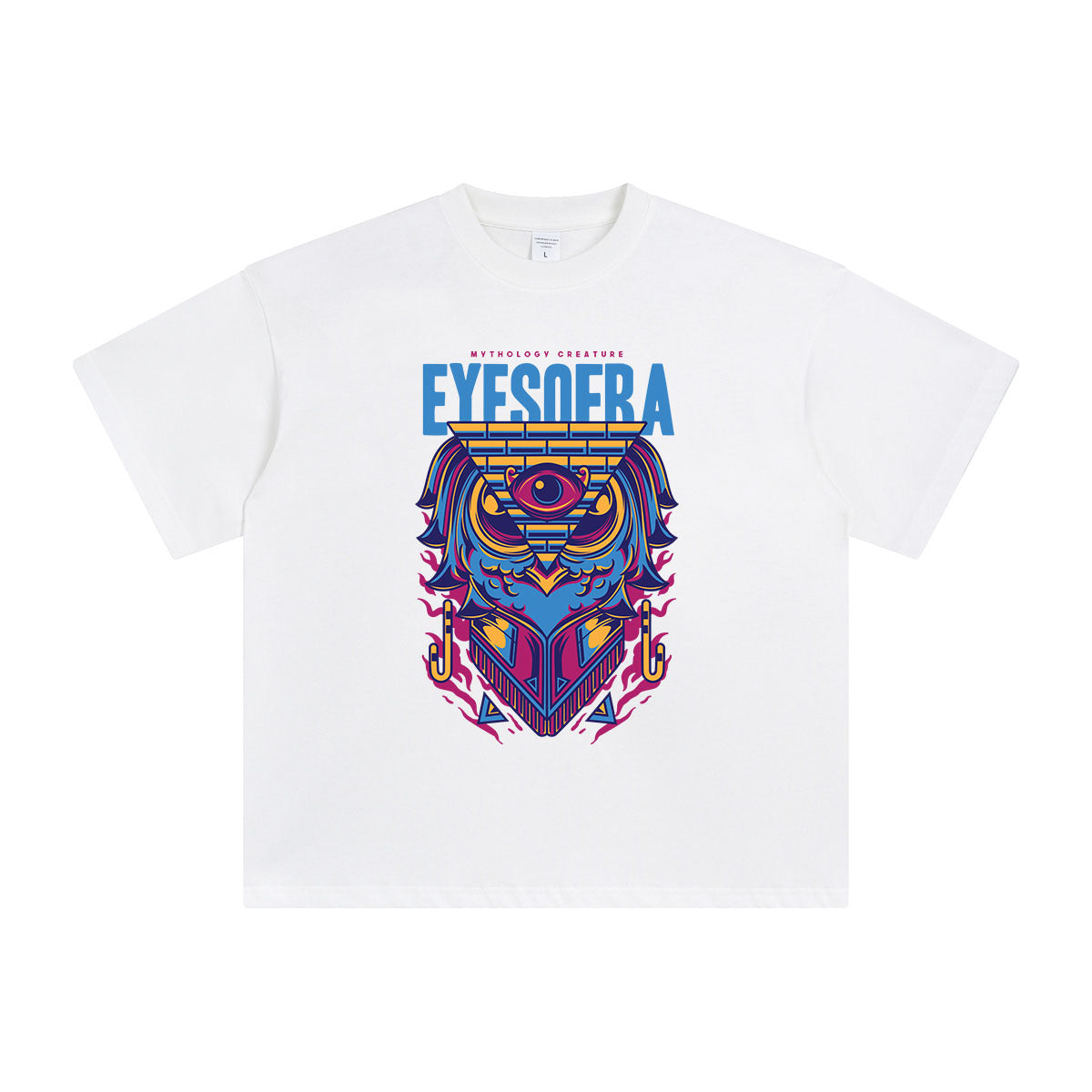 EyesofRa Aesthetic Graphic T Shirt-INNBLAC Fashion Apparel