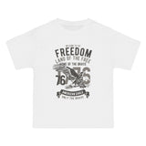 FREEDOM Eagle Retro Graphic Tee-INNBLAC Fashion Apparel