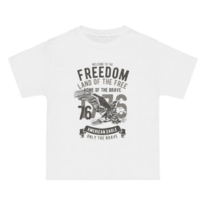 FREEDOM Eagle Retro Graphic Tee-INNBLAC Fashion Apparel