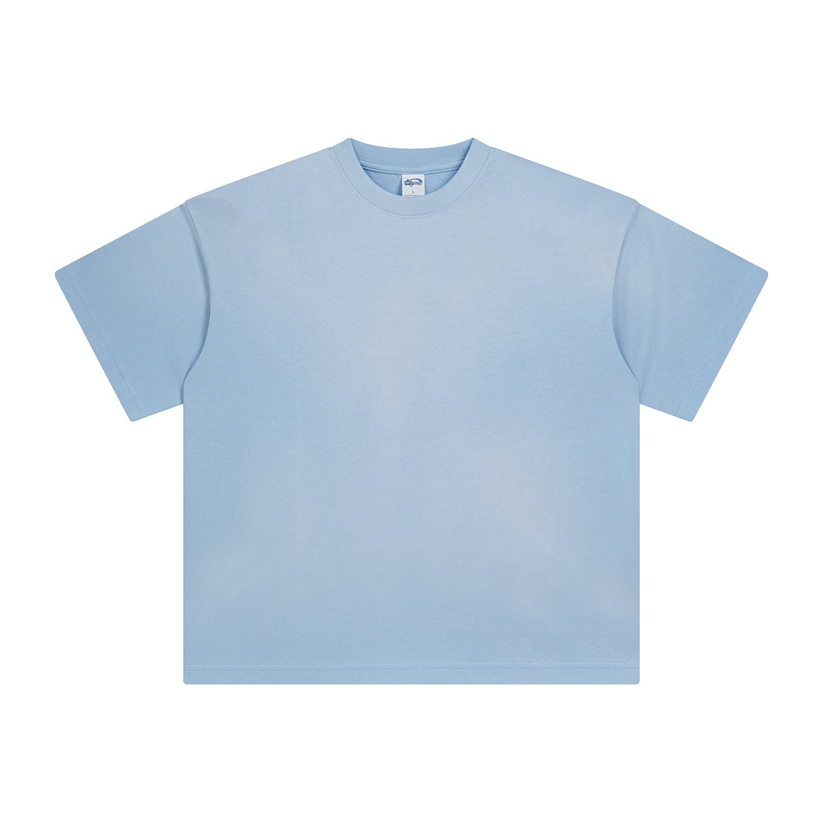 Faded Distressed T Shirt 7.5oz Stone Wash Mid-weight Tee