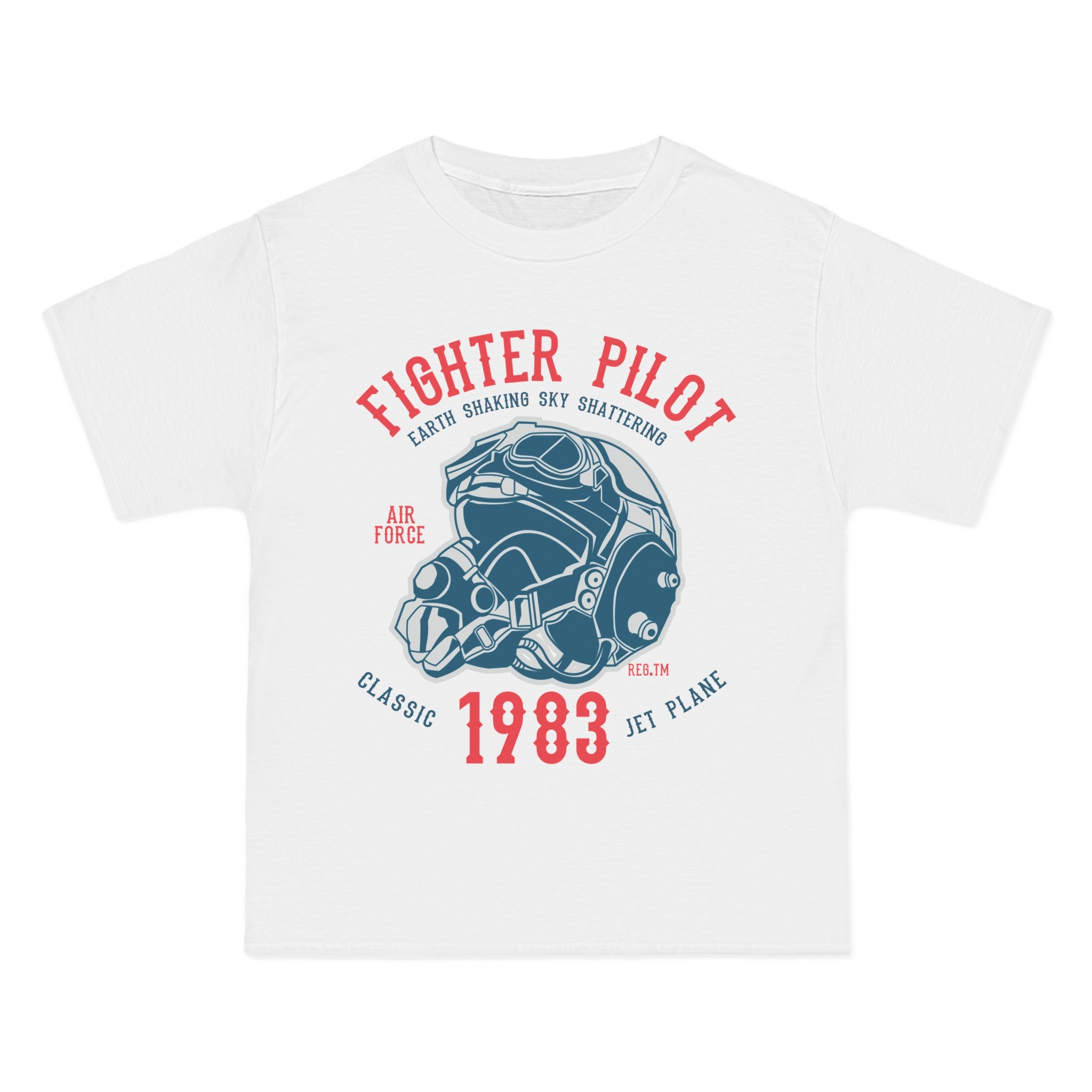 Fighter Pilot Retro Graphic Tee-INNBLAC Fashion Apparel