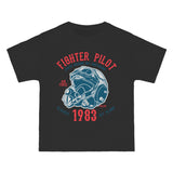 Fighter Pilot Retro Graphic Tee-INNBLAC Fashion Apparel