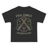 Final Combat Retro Graphic Tee-INNBLAC Fashion Apparel