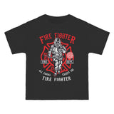 Fire Fighter Graphic T Shirt-INNBLAC Fashion Apparel