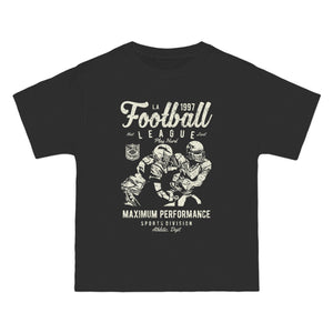 Football League Graphic T Shirt-INNBLAC Fashion Apparel