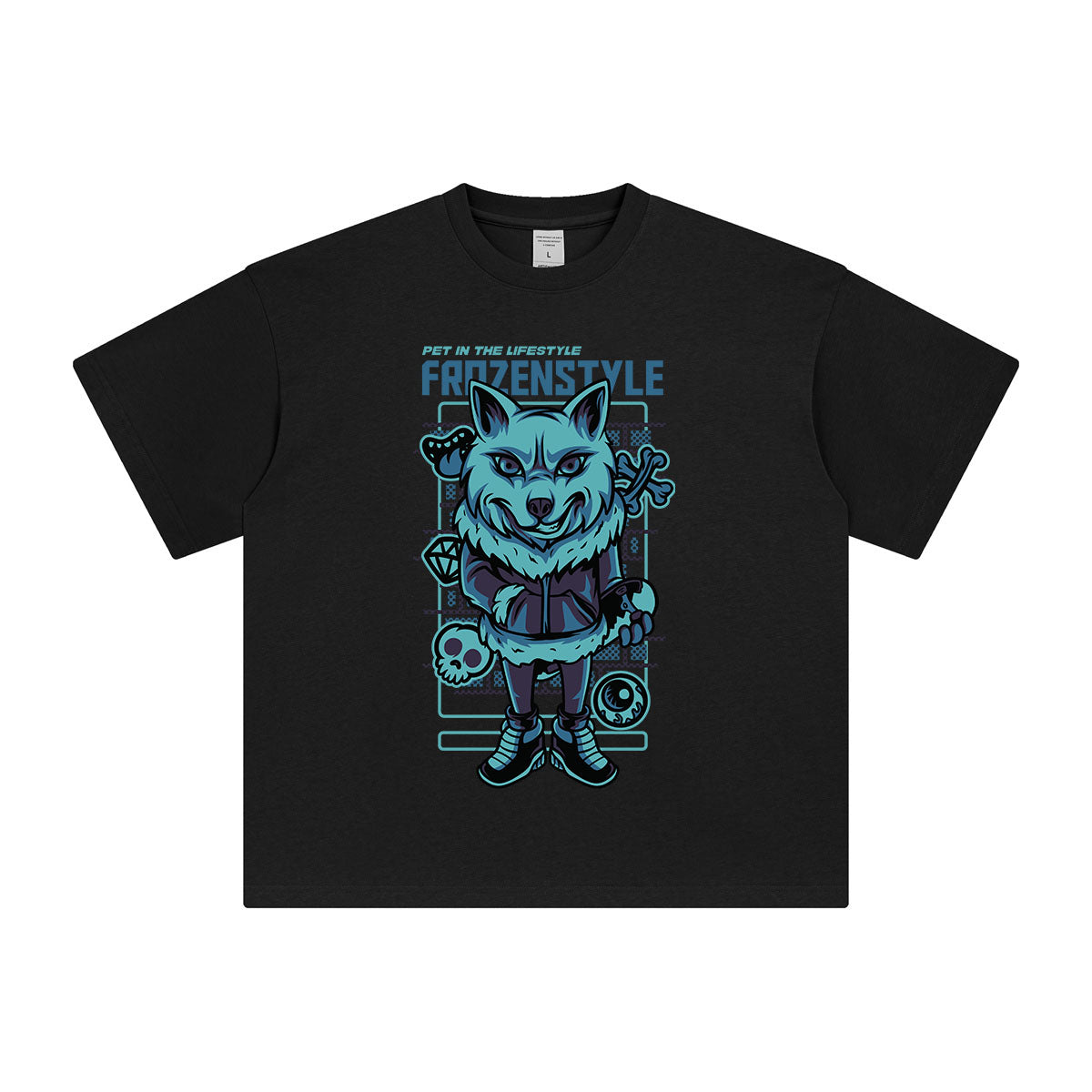 Frozen Style Grahpic T Shirt-INNBLAC Fashion Apparel