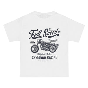 Full Speed Motorcycle Graphic Tee-INNBLAC Fashion Apparel