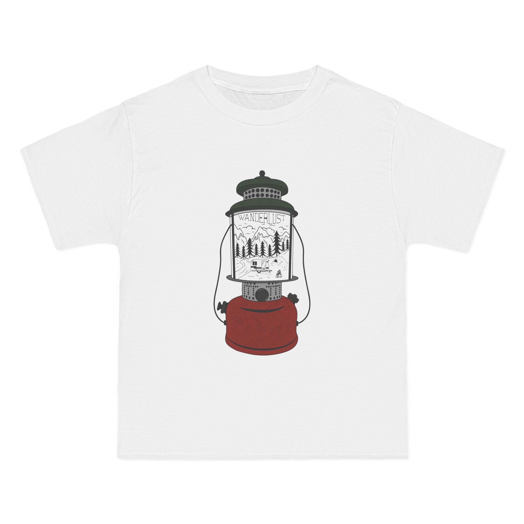 Funny Camping Light Graphic Tee-INNBLAC Fashion Apparel