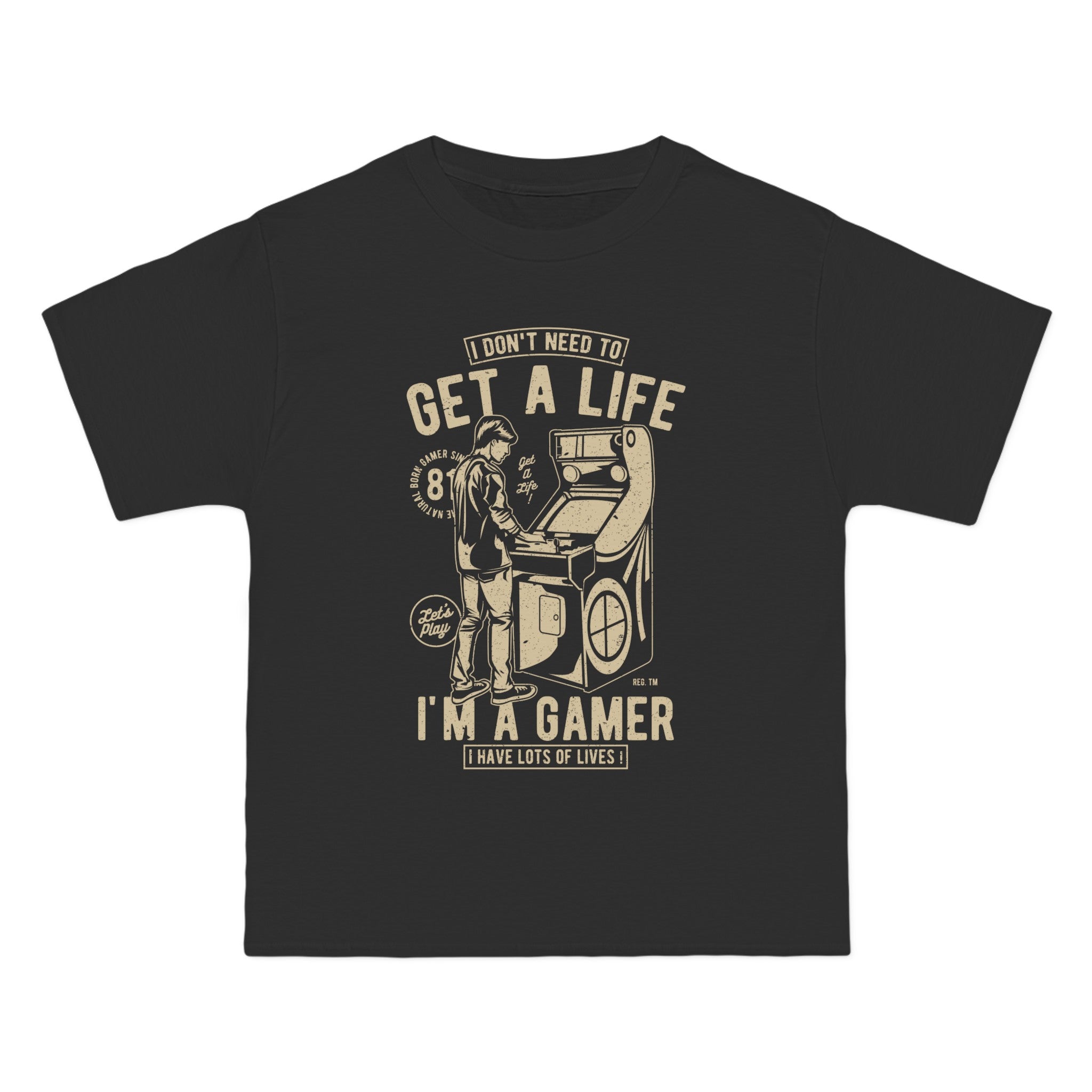 Get A Life Graphic T Shirt-INNBLAC Fashion Apparel