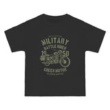 Green Military Ride Graphic Tee-INNBLAC Fashion Apparel