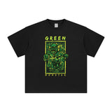 Green Monster Graphic T Shirt-INNBLAC Fashion Apparel