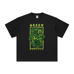 Green Monster Graphic T Shirt-INNBLAC Fashion Apparel