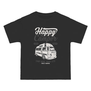 Happy Camper Graphic Tee-INNBLAC Fashion Apparel