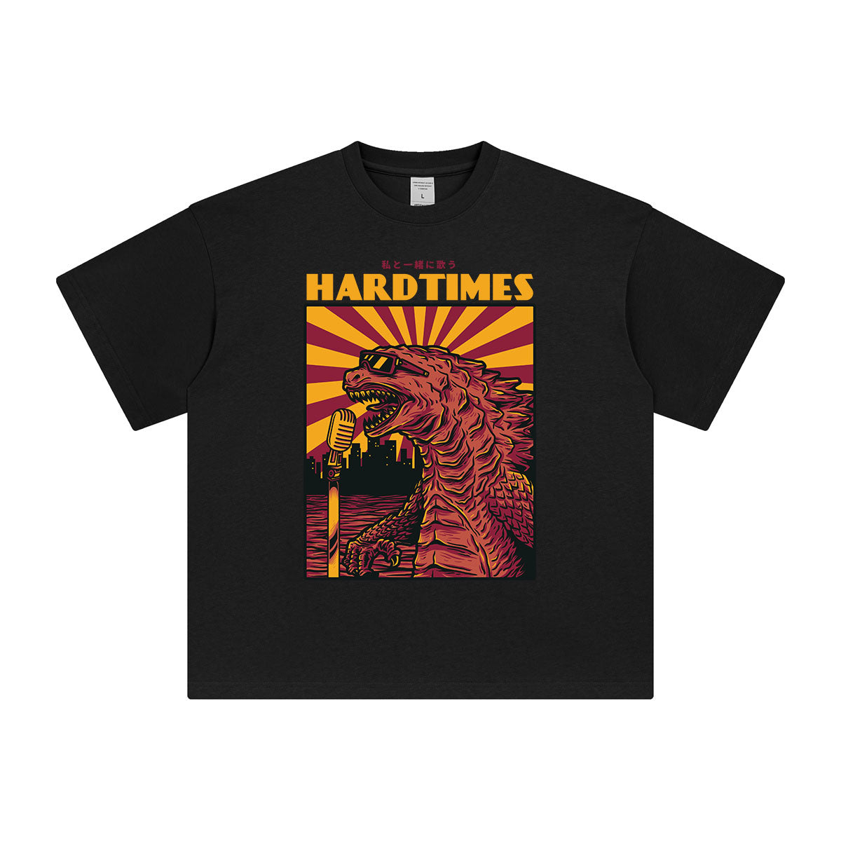 Hardtimes Singing Monster Graphic Tee-INNBLAC Fashion Apparel