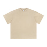 Heavyweight Stone Wash Faded Tee 9.5oz-INNBLAC Fashion Apparel