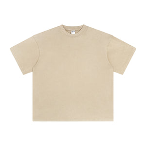 Heavyweight Stone Wash Faded Tee 9.5oz-INNBLAC Fashion Apparel