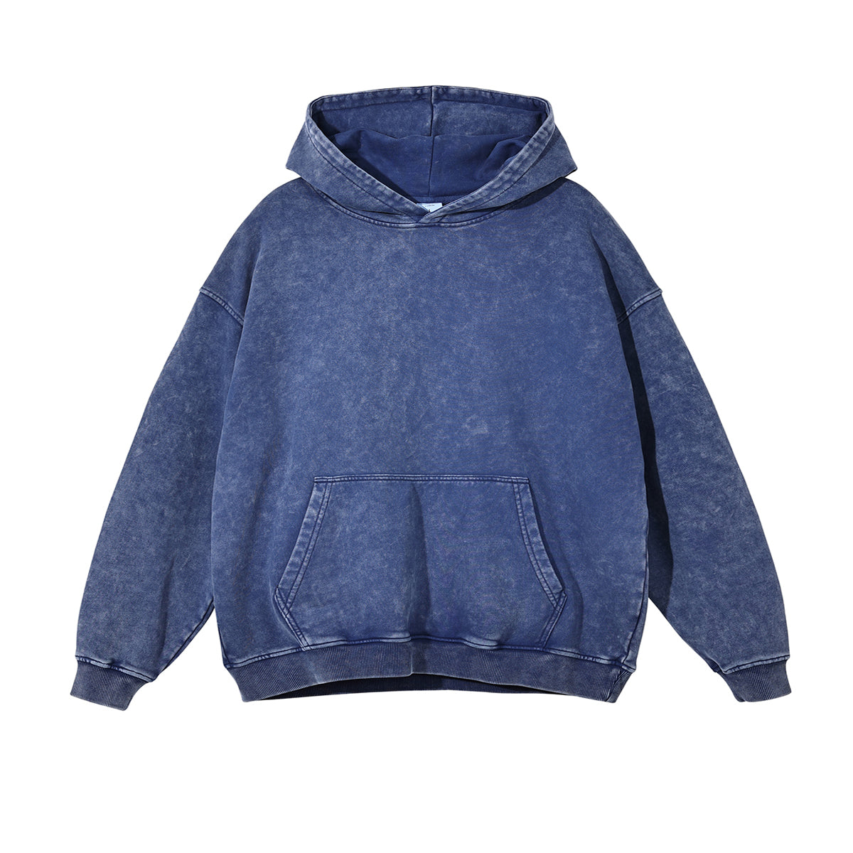 Heavyweight Washed Kangaroo Pocket Hoodie-INNBLAC Fashion Apparel