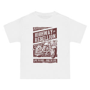 Highway Rebellion Retro Graphic Tee-INNBLAC Fashion Apparel