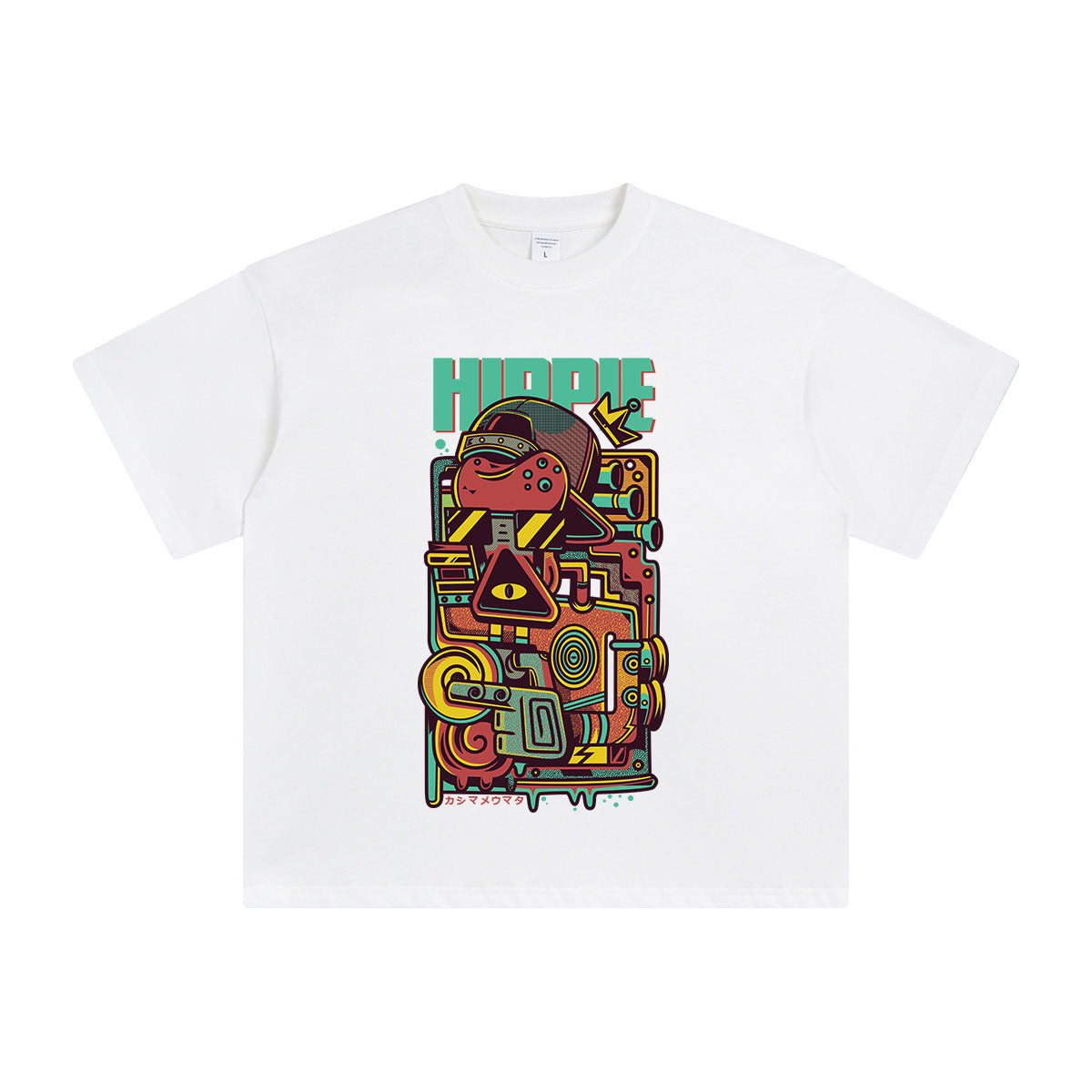 Hippie Aesthetic Graphic T Shirt-INNBLAC Fashion Apparel