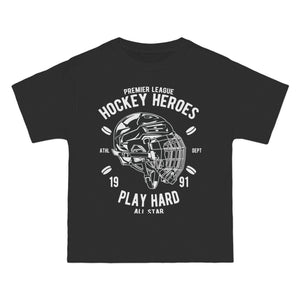 Hockey Heroes Graphic T Shirt-INNBLAC Fashion Apparel