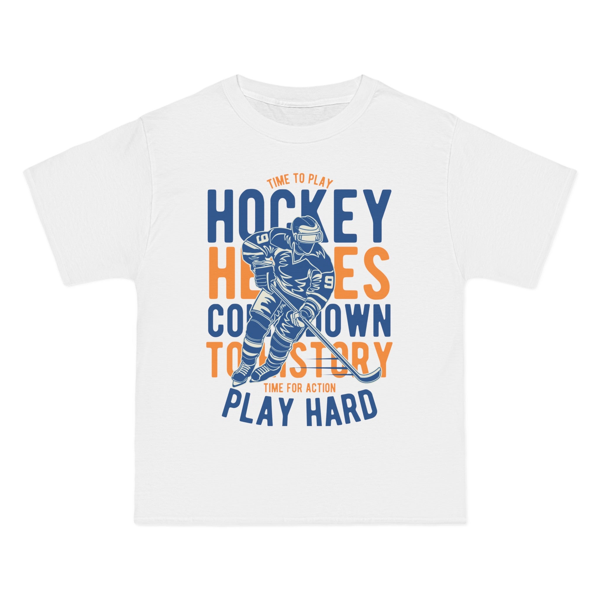 Hockey Player Graphic T Shirt-INNBLAC Fashion Apparel