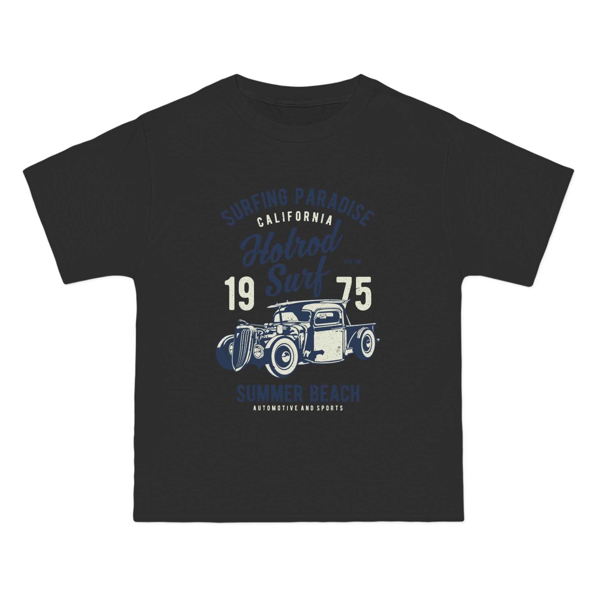 Hotrod Surf Retro Graphic Tee-INNBLAC Fashion Apparel