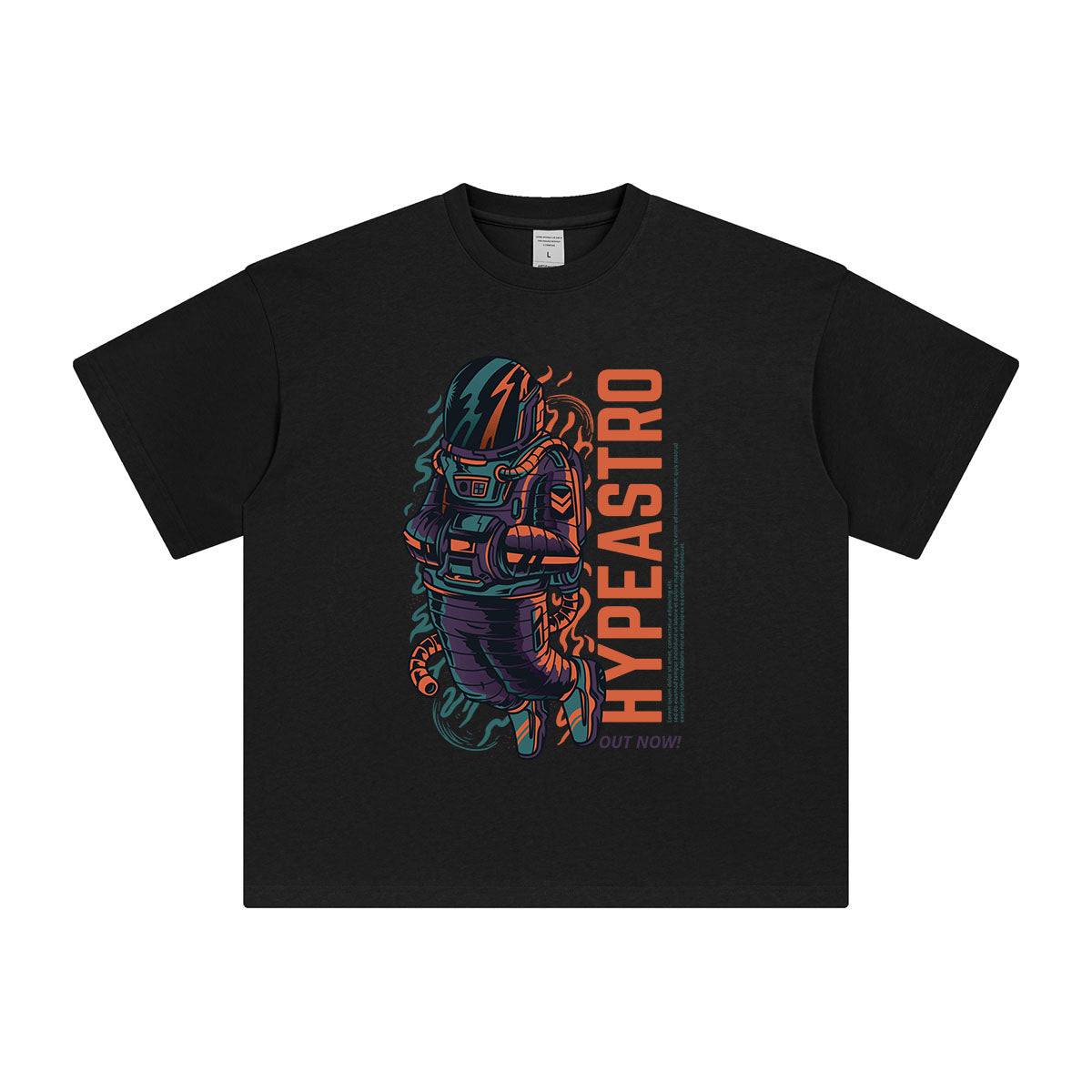 Hypeastro Punk Graphic T Shirt-INNBLAC Fashion Apparel