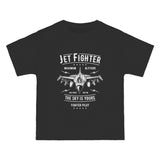 Jet Fighter Retro Graphic Tee-INNBLAC Fashion Apparel