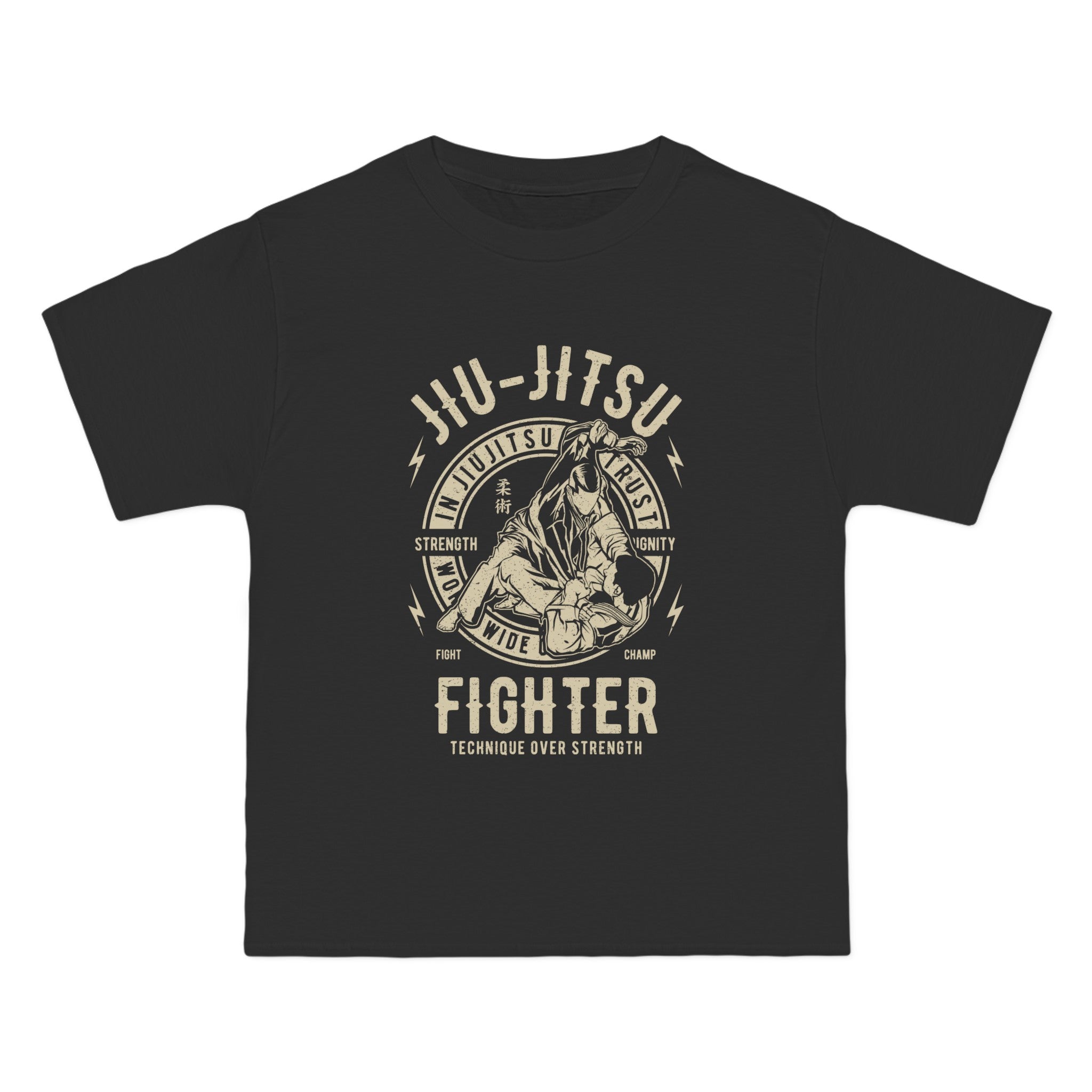 Jiu Jitsu Retro Graphic Tee-INNBLAC Fashion Apparel