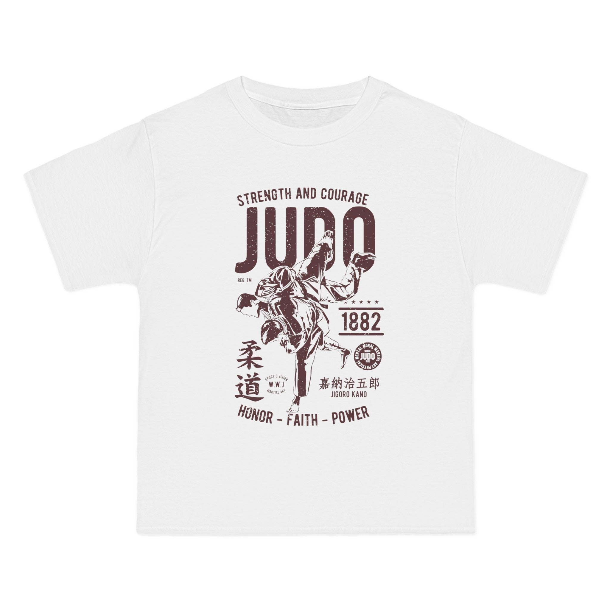 Judo Retro Graphic T Shirt-INNBLAC Fashion Apparel