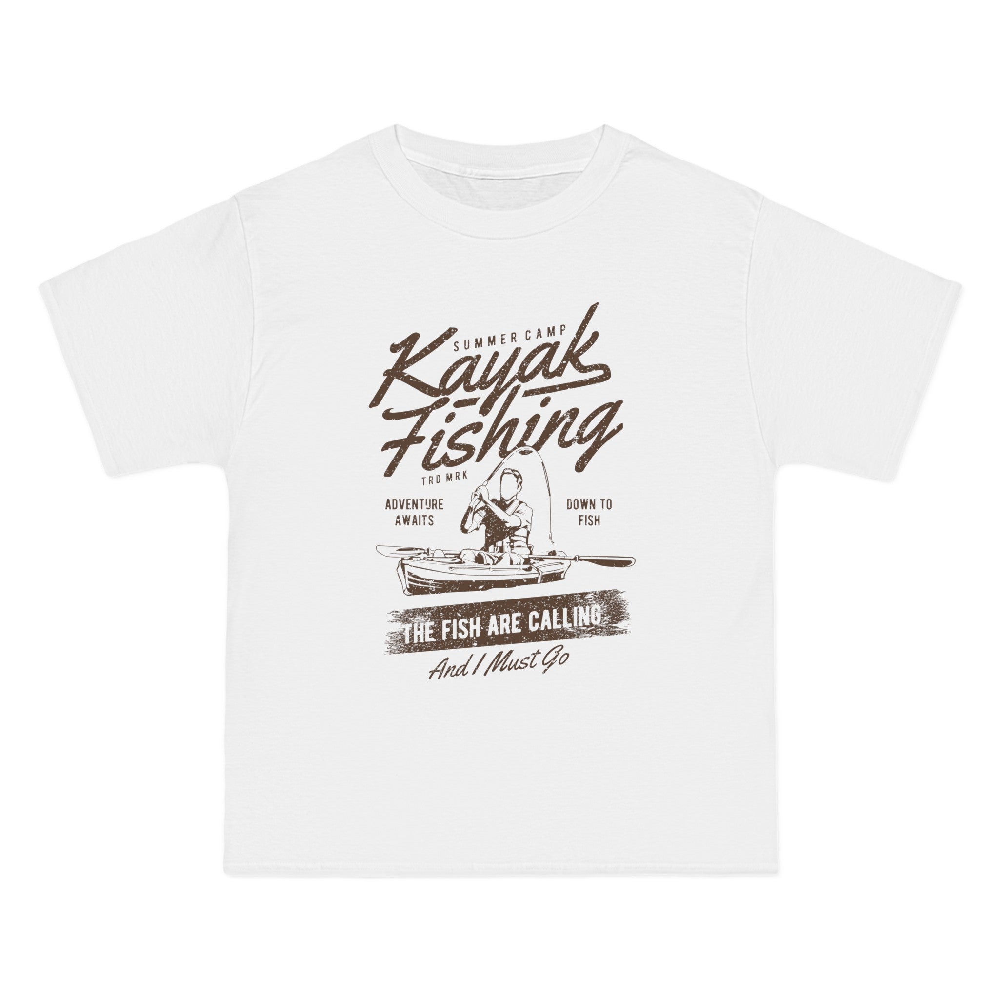 Kayak Fishing Graphic T Shirt-INNBLAC Fashion Apparel