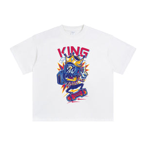 King Aesthetic Graphic T Shirt-INNBLAC Fashion Apparel