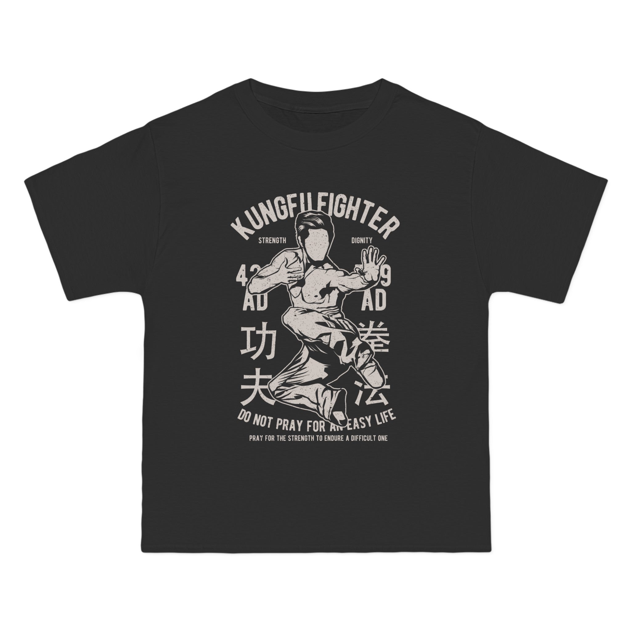 Kungfu Fighter Graphic T Shirt-INNBLAC Fashion Apparel