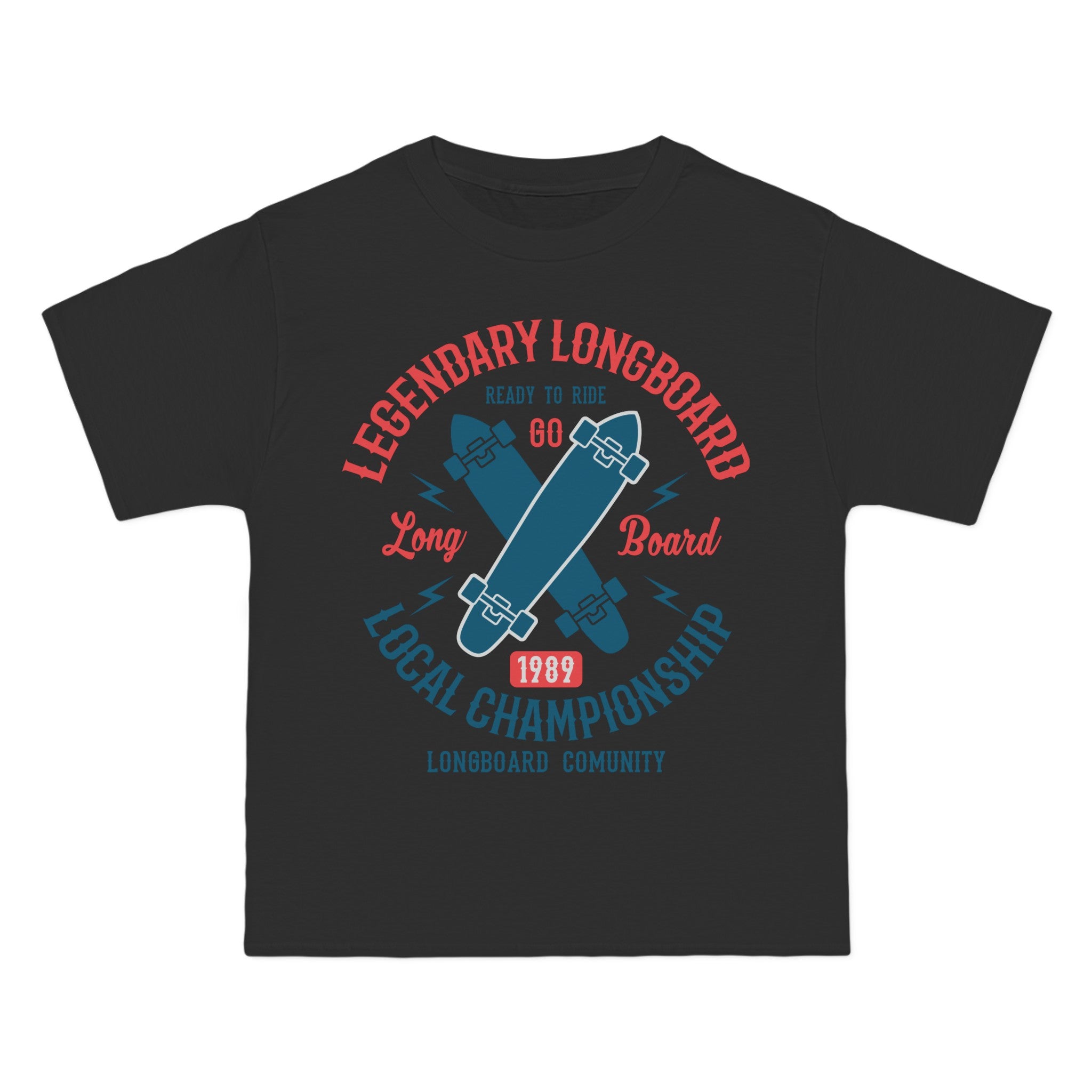 Legendary Longboard Graphic T Shirt-INNBLAC Fashion Apparel