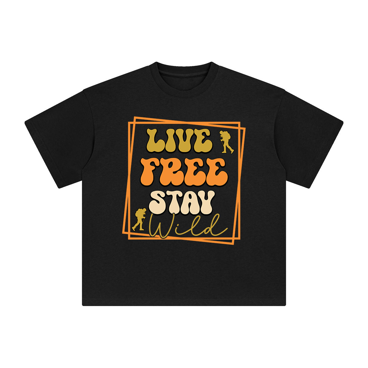Live Free Stay Wild Graphic Tee