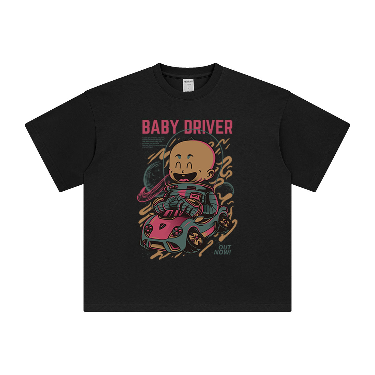 Lovely Baby Driver Graphic Tee-INNBLAC Fashion Apparel