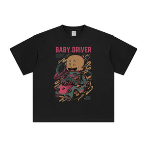 Lovely Baby Driver Graphic Tee-INNBLAC Fashion Apparel