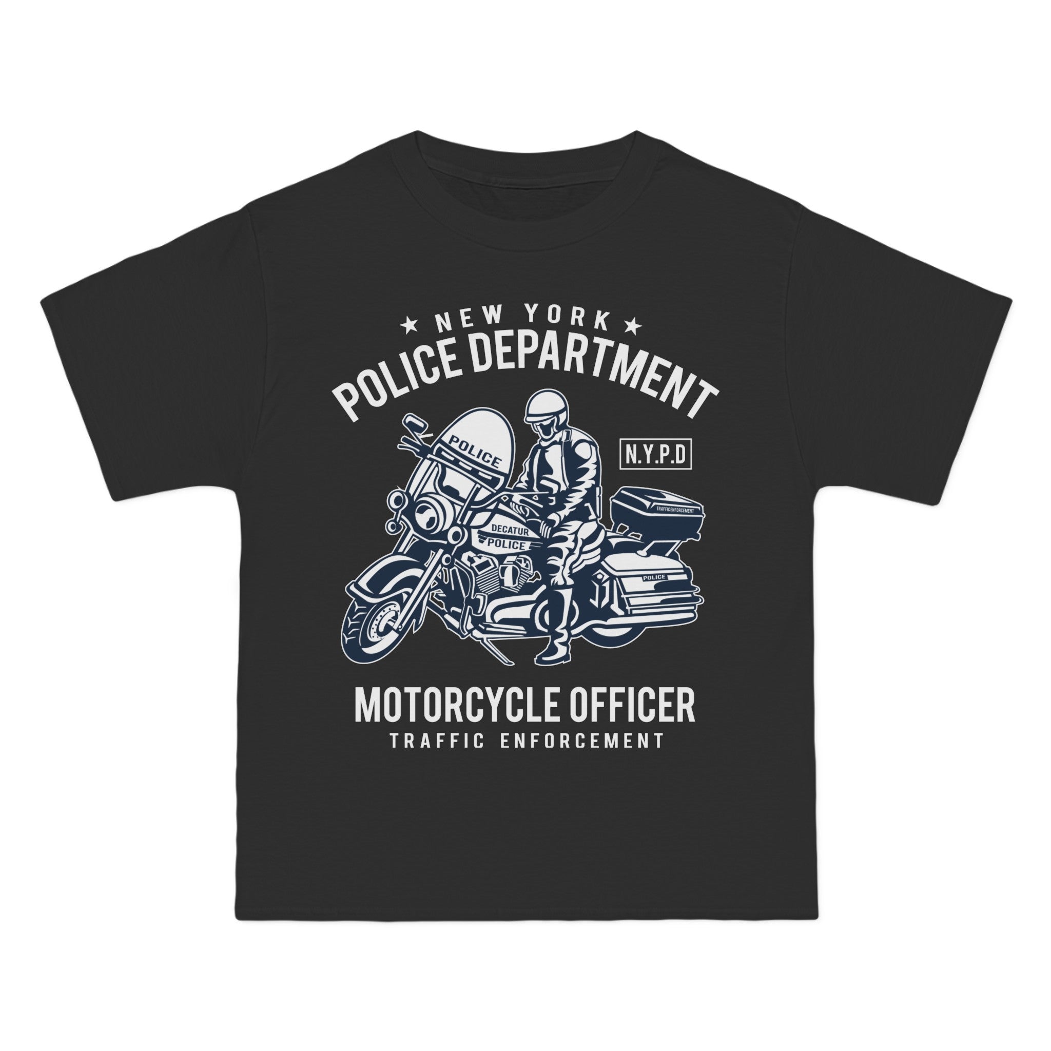 MOTORCYCLE OFFICER Graphic T Shirt-INNBLAC Fashion Apparel