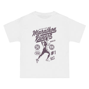 Marathon Runner Retro Graphic Tee-INNBLAC Fashion Apparel