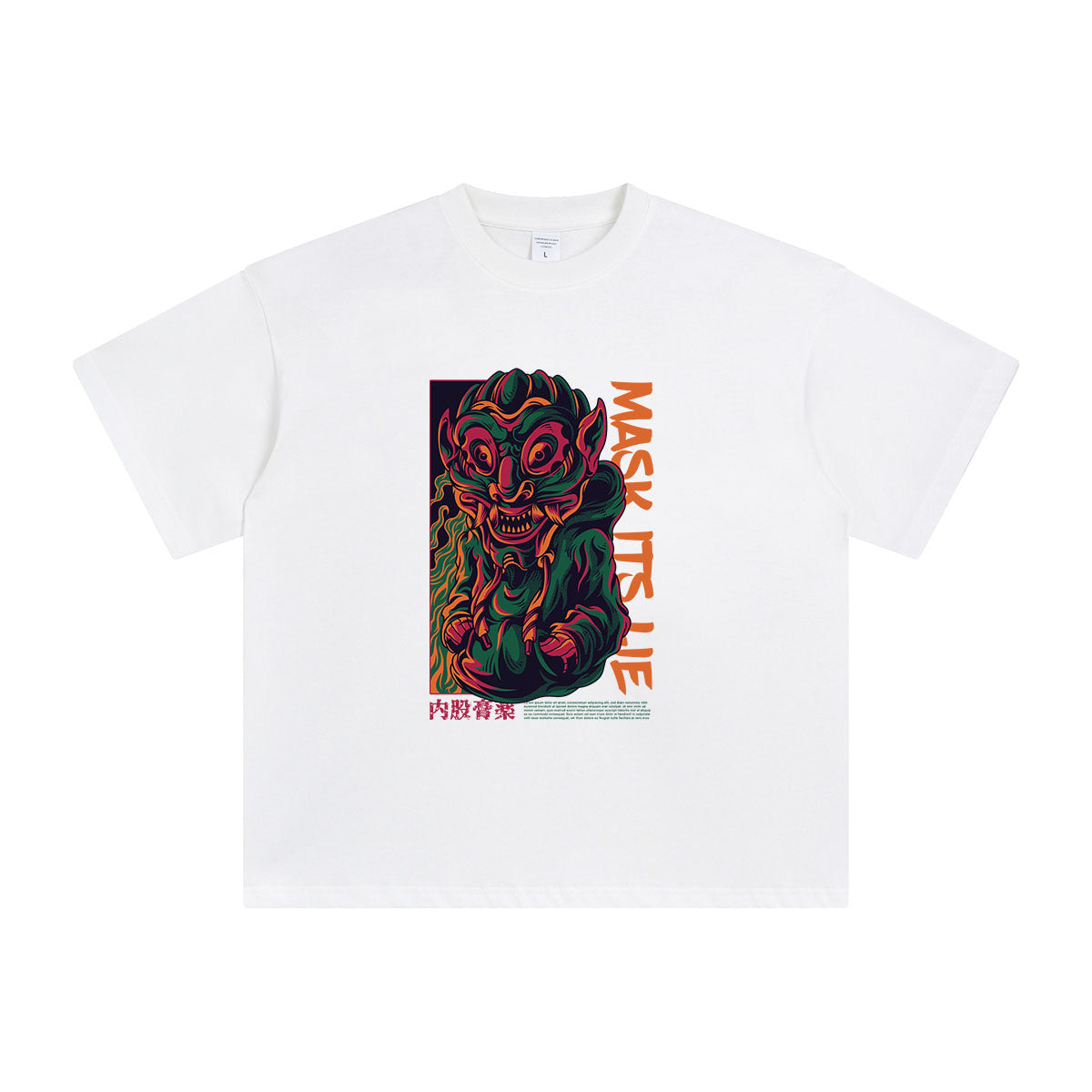 Mask its Lie Graphic Tee-INNBLAC Fashion Apparel