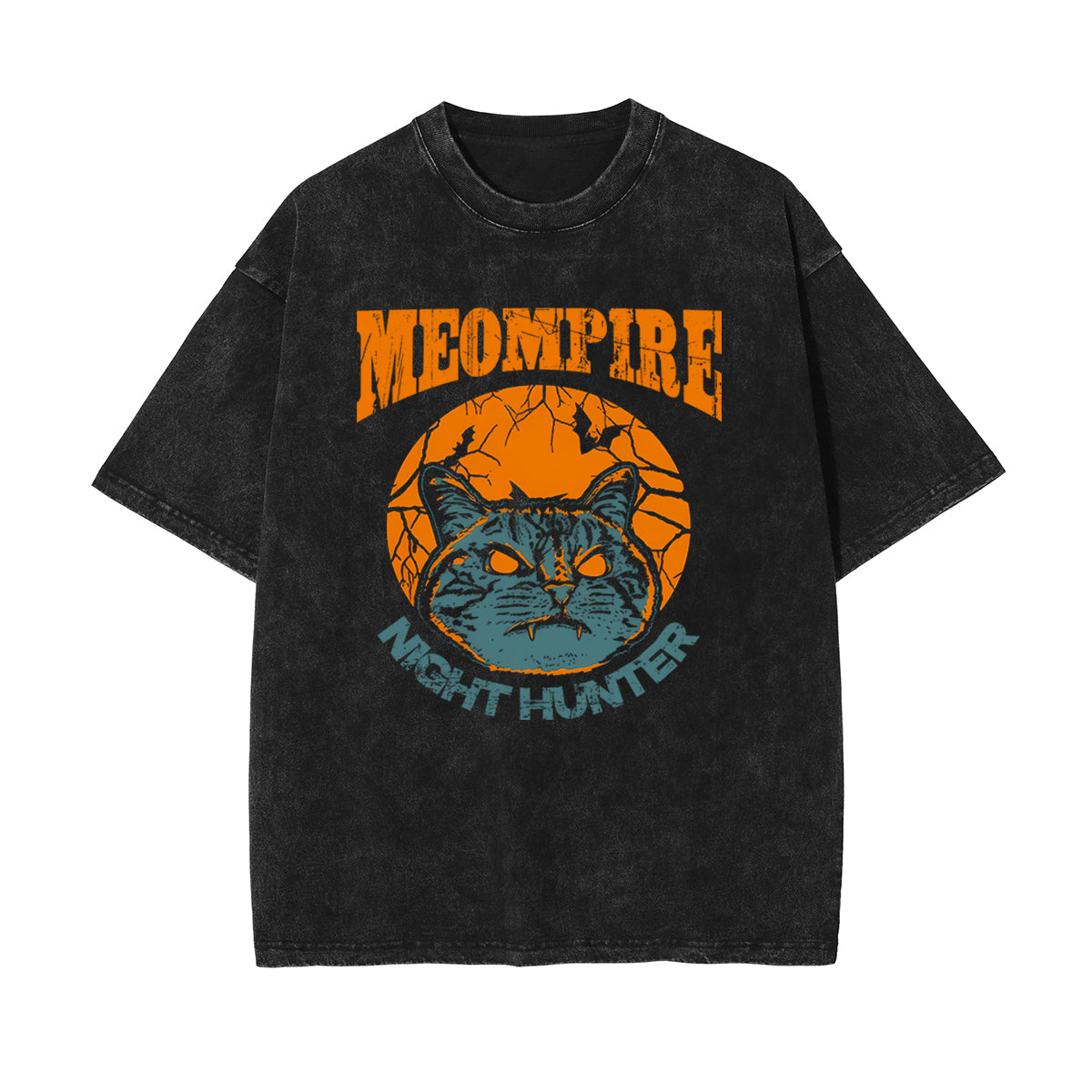 Meompire Night Hunter Graphic Tee-INNBLAC Fashion Apparel