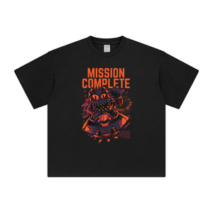 Mission Complete Alien Graphic Tee-INNBLAC Fashion Apparel