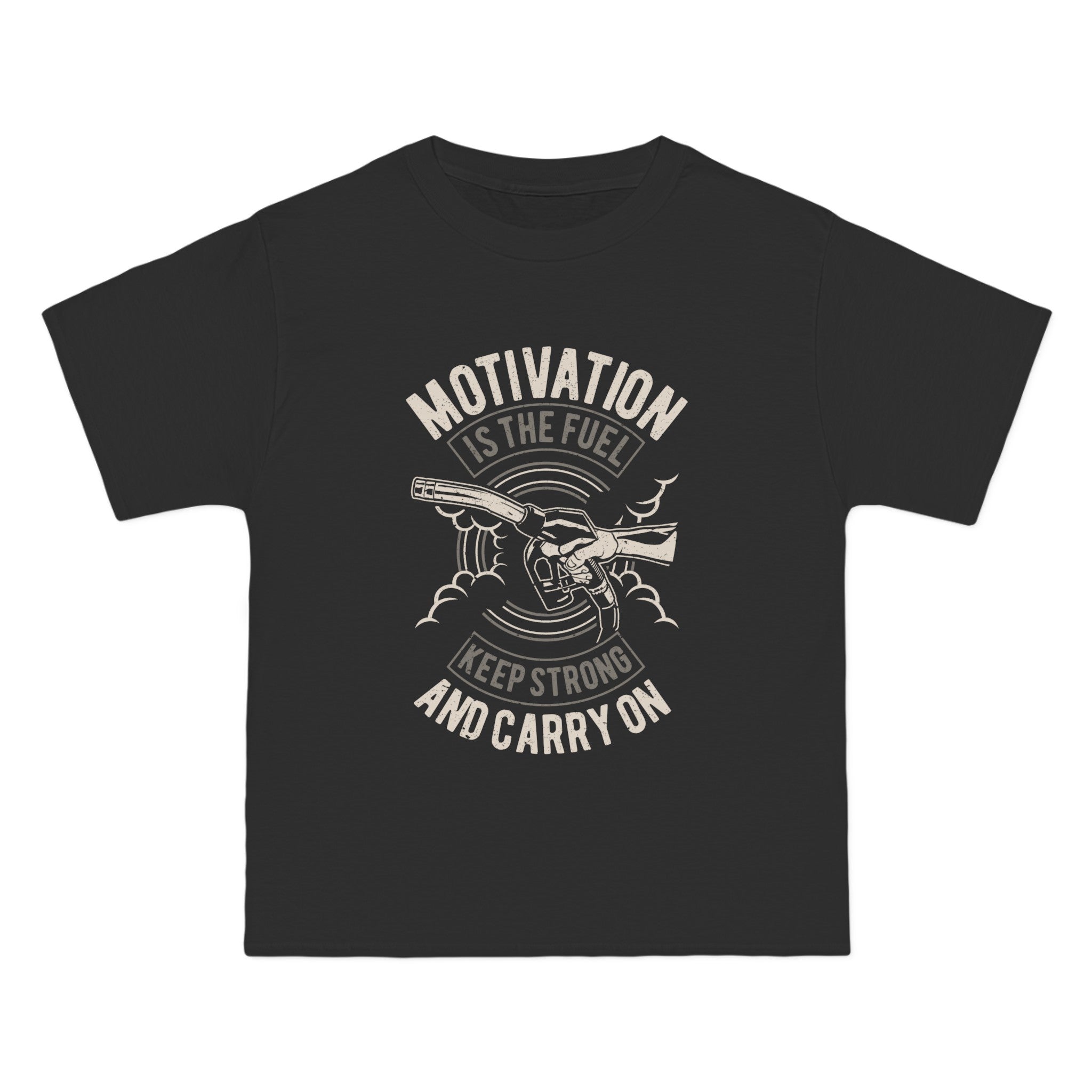 Motivation ls The Fuel Graphic Tee-INNBLAC Fashion Apparel