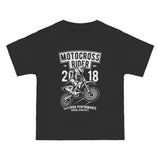 Motocross Rider Retro Graphic Tee-INNBLAC Fashion Apparel