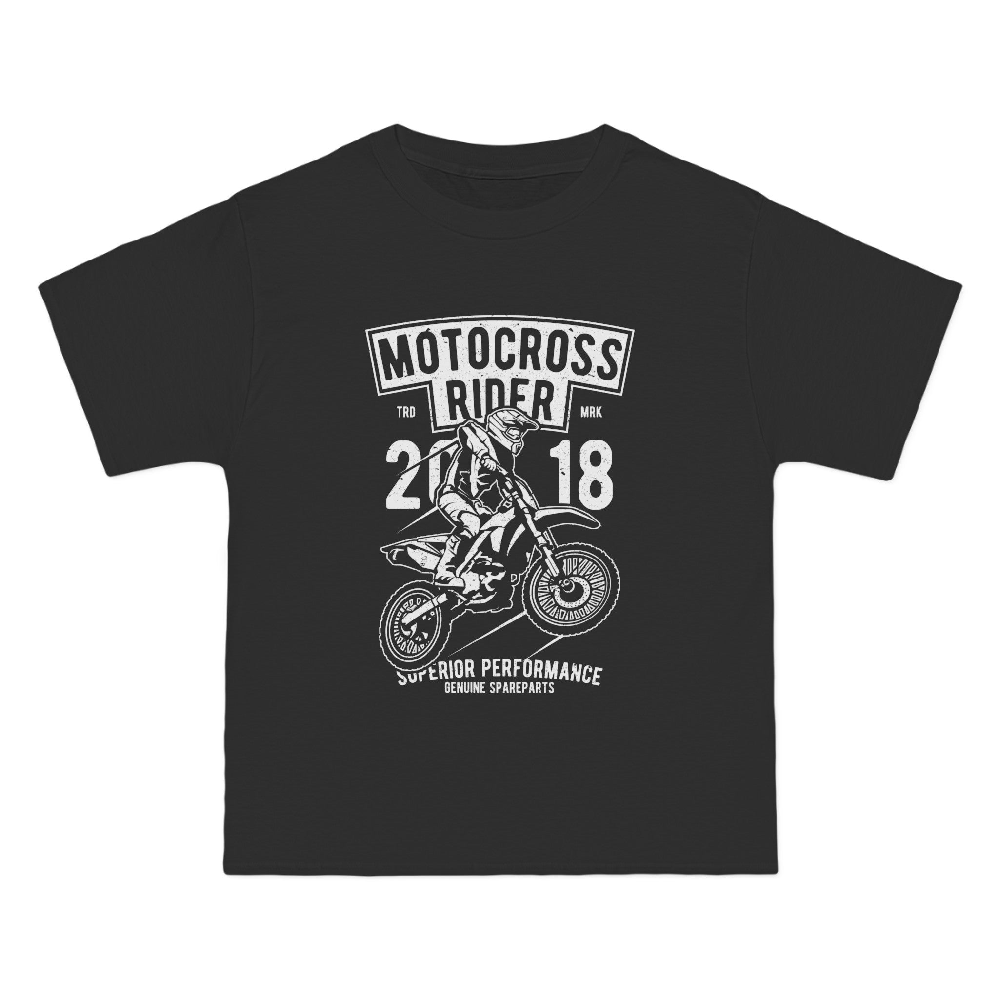 Motocross Rider Retro Graphic Tee-INNBLAC Fashion Apparel